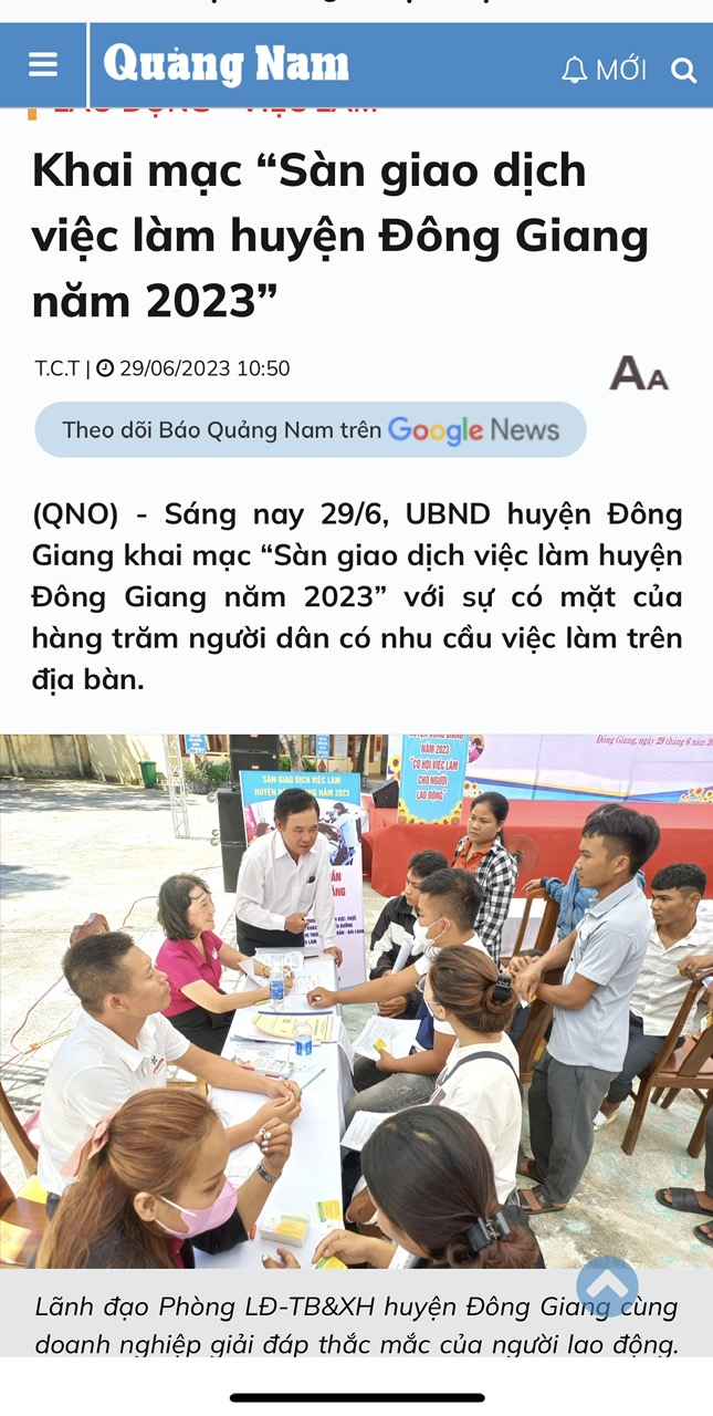 ĐEM CƠ HỘI XKLĐ CHO TUỔI TRẺ ĐỊA PHƯƠNG