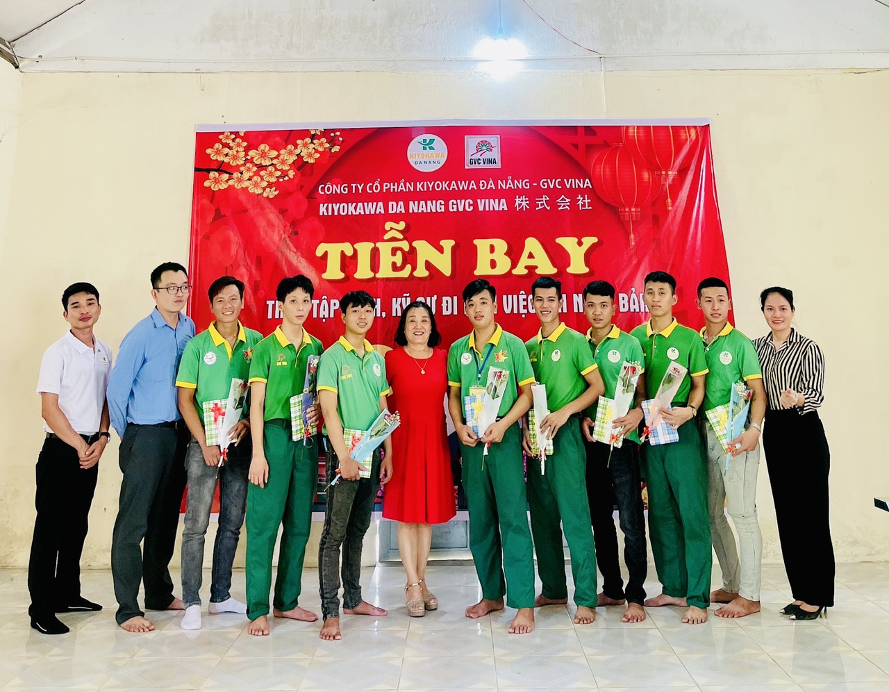 Hoàn thành nghĩa vụ quân sự, về tham gia chương trinh Kỹ sư NHẬT BẢN.