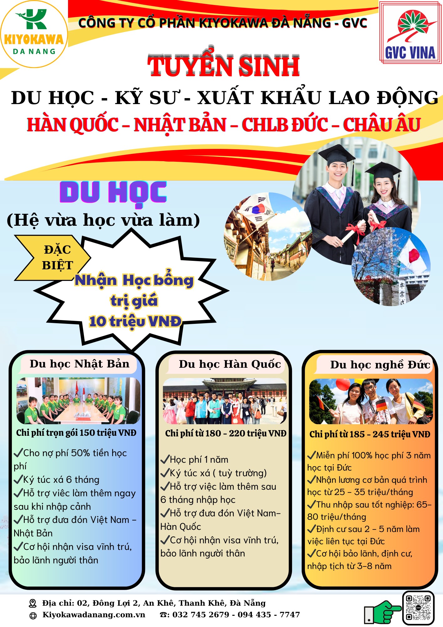 THÔNG TIN TUYỂN SINH DU HỌC NHẬT BẢN