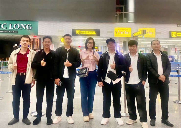KIYOKAWA – GIAVI VINA  TIỄN BAY NGÀY 22/10/2025